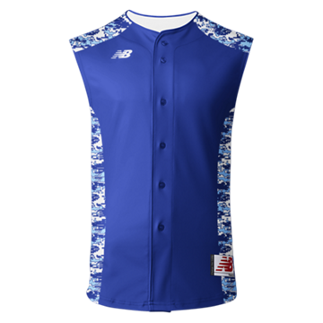 3000 Sublimated Jersey Full Button Sleeveless 104
