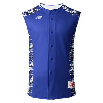 3000 Sublimated Jersey Faux Front Sleeveless 104
