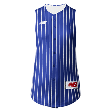Prowess Sublimated Jersey Full Button Sleeveless 304