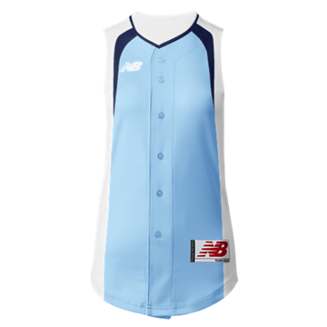 Prowess Sublimated Jersey Full Button Sleeveless 305