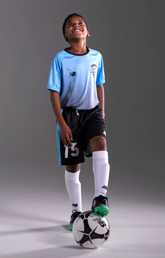 Youth custom soccer uniforms
